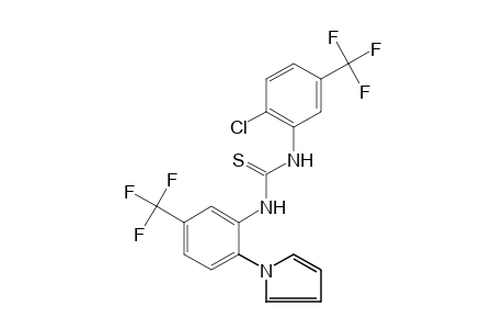 5,5'-bis(trifluoromethyl)-2-chloro-2'-(1-pyrrolidinyl)thiocarbanilide