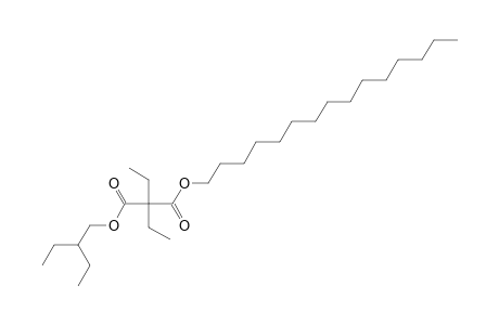 Diethylmalonic acid, 2-ethylbutyl pentadecyl ester