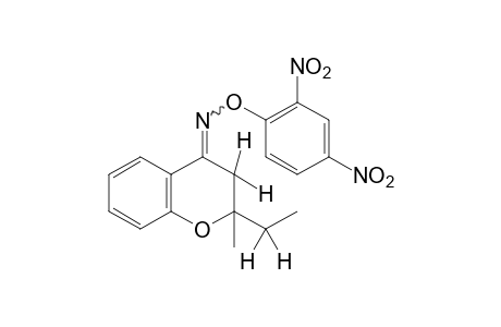 2-ethyl-2-methyl-4-chromanone, O-(2,4-dinitrophenyl)oxime