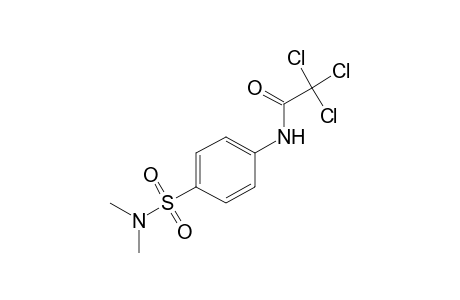 4'-(dimethylsulfamoyl)-2,2,2-trichloroacetanilide