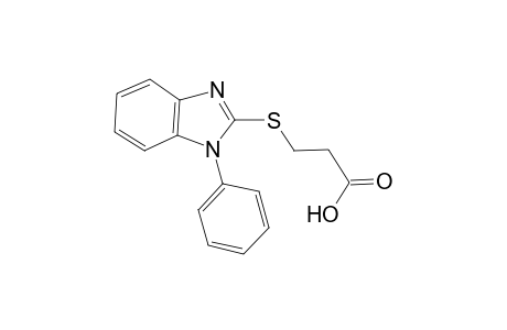 3-(1-Phenyl-1H-benzoimidazol-2-ylsulfanyl)-propionic acid