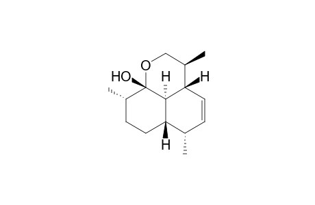 (3S,3aS,6S,6aS,9S,9aS,9bR)-9a-Hydroxy-3,6,9-trimethyl-2,3,3a,6,6a,7,8,9,9a,9b-decahydro-1-oxa-1H-phenalene