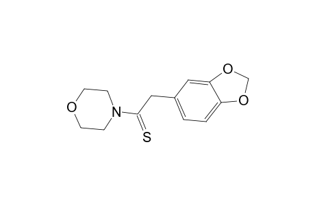 2-(2H-1,3-Benzodioxol-5-yl)-1-(morpholin-4-yl)ethanethione