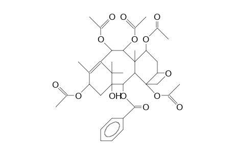 4a,7b,9a,10b,13a-Pentaacetoxy-2a-benzoyloxy-5b,20-epoxy-tax-11-en-1b-ol