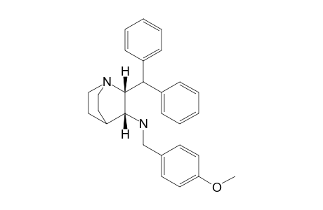 cis-2-(Diphenylmethyl)-N-[(4-methoxyphenyl)methyl]-1-azabicyclo[2.2.2]octan-3-amine