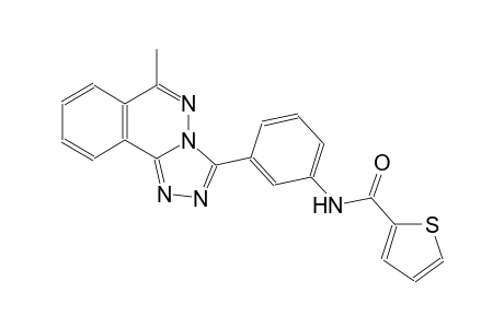 N-[3-(6-methyl[1,2,4]triazolo[3,4-a]phthalazin-3-yl)phenyl]-2-thiophenecarboxamide