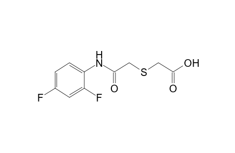 {{[(2,4-difluorophenyl)carbamoyl]methyl}thio}acetic acid