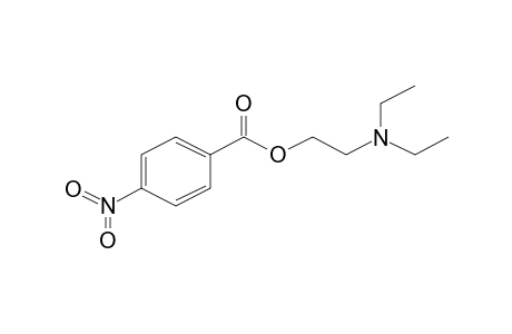 p-nitrobenzoic acid, 2-(diethylamino)ethyl ester