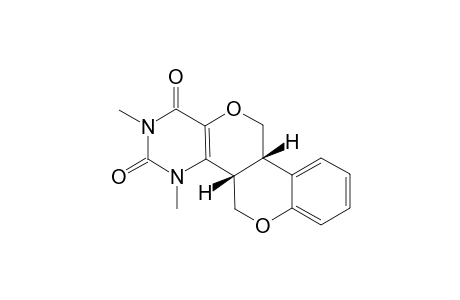 (4B,10B-CIS)-2,4-DIMETHYL-4B,5,10B,11-TETRAHYDRO-4-H-6,12-DIOXA-2,4-DIAZACHRYSENE-1,3-DIONE