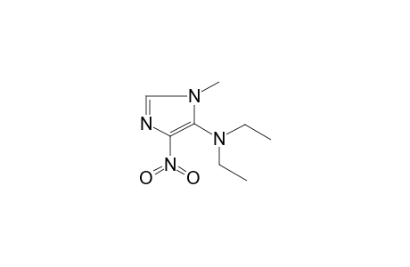 1H-imidazol-5-amine, N,N-diethyl-1-methyl-4-nitro-