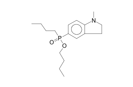 1-METHYL-5-(O-BUTYL-BUTYLPHOSPHINATO)INDOLINE