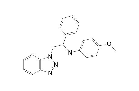 1-{.beta.-[N-(p-Methoxyphenyl)amino]-2'-(p-tolyl)}-benzotriazole