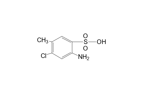 6-amino-4-chloro-m-toluenesulfonic acid