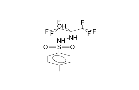 N-TOSYL-N'-(1-HYDROXY-1-TRIFLUOROMETHYL-2,2,2-TRIFLUOROETHYL)HYDRAZINE