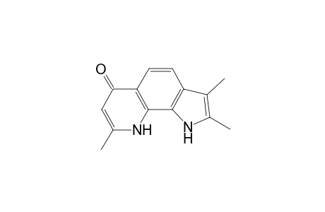 2,3,8-Trimethyl-1H,9H-pyrrolo[3,2-H]quinolin-6-one