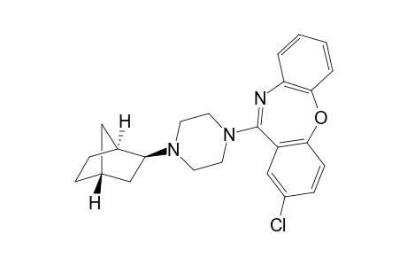 11-(4-((1S,2S,4R)-bicyclo[2.2.1]heptan-2-yl)piperazin-1-yl)-2-chlorodibenzo[b,f][1,4]oxazepine