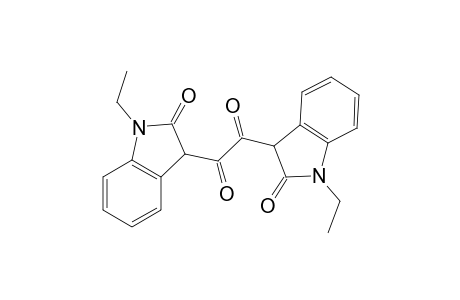 Ethanedione, bis(1-ethyl-2,3-dihydro-2-oxo-1H-indol-3-yl)-