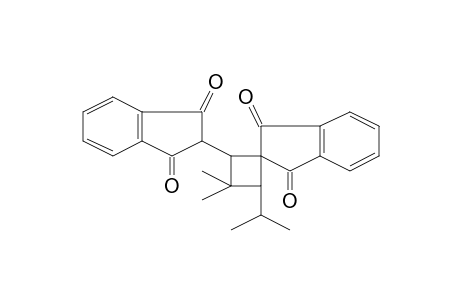 2-(Indan-1,3-dion-2-yl)-4-isopropyl-3,3-dimethyl-spiro(cyclobutan-1,2'-indan)-1',3'-dione