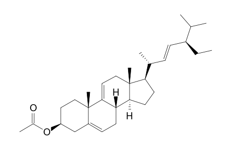 3-BETA-ACETOXY-24-BETA-ETHYLCHOLESTA-5,9(11),22E-TRIEN-3-BETA-OL