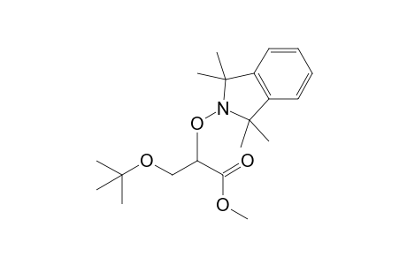 2-[1'-(Methoxycarbonyl)-2'-(t-butoxy)ethoxy]-1,1,3,3-tetramethylisoindoline