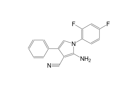 1H-pyrrole-3-carbonitrile, 2-amino-1-(2,4-difluorophenyl)-4-phenyl-