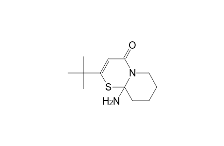 9a-Amino-5,6,7,8,9,9a-hexahydro-2-tert-butyl-4H-pyrido(2,1-B)(1,3)thiazin-4-one