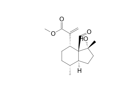 Methyl [1'R,3a'S,4'R,7'S,7a'S]-2-(1'H-1',4'-Dimethyl-7a'-formyl-1'-hydroxyperhydroindan-7'-yl)propenoate