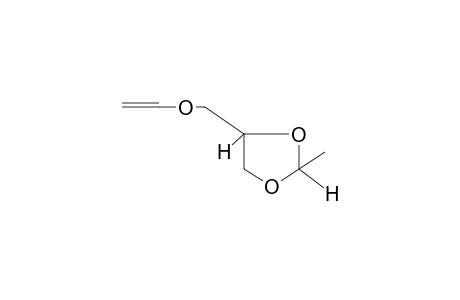 cis-2-Methyl-4-(vinyloxy-methyl)-1,3-dioxolane