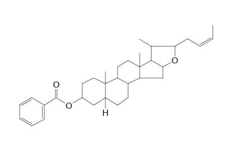 26-Norcoprost-24-en-16,22-epoxy-3.alpha.-ol benzoate