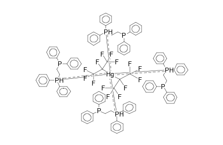 1,2-DIPHENYLPHOSPHINOETHANE BIS(PERFLUOROISOPROPYL)MERCURY COMPLEX 4:1