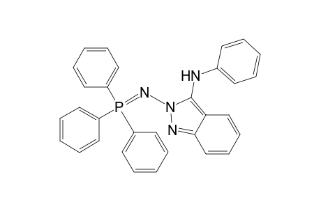 3-(PHENYLAMINO)-2-[(TRIPHENYLPHOSPHORANYLIDENE)-2-AMINO]-2H-INDAZOLE