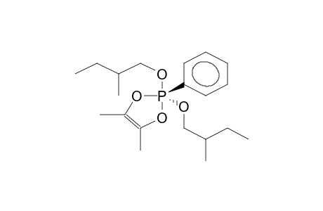 2,2-BIS(2-METHYLBUTOXY)-2-PHENYL-4,5-DIMETHYL-1,3,2-DIOXAPHOSPHOLENE(DIASTEREOMER MIXTURE)