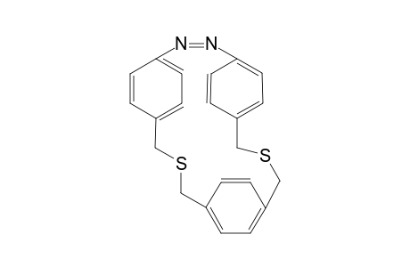 2,11-dithia-19,20-diaza-[3.3.2[(1,4)(1,4)(1,4)cyclophan-19-ene