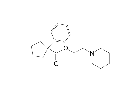 2-(1-Piperidinyl)ethyl 1-phenylcyclopentanecarboxylate