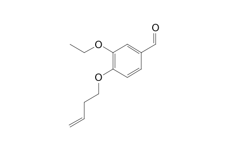 4-(but-3-en-1-yloxy)-3-ethoxybenzaldehyde