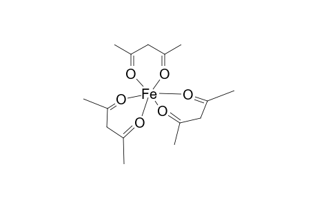 iron; pentane-2,4-dione