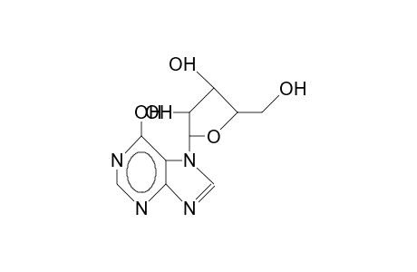 7.beta.-D-Ribofuranosyl-hypoxanthine