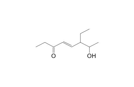 4-Octen-3-one, 6-ethyl-7-hydroxy-