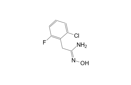 benzeneethanimidamide, 2-chloro-6-fluoro-N'-hydroxy-