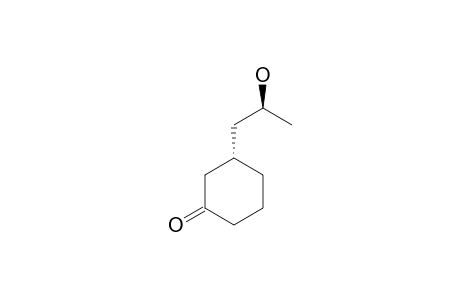 (8-S)-3-(2-HYDROXY-PROPYL)-CYCLO-HEXANONE