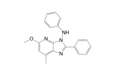 3H-Imidazo[4,5-b]pyridin-3-amine, 5-methoxy-7-methyl-N,2-diphenyl-