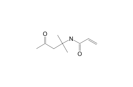 N-(1,1-dimethyl-3-oxobutyl)acrylamide