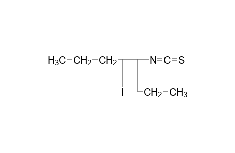 erythro-ISOTHIOCYANIC ACID, 2-IODO-1-PROPYLPENTYL ESTER