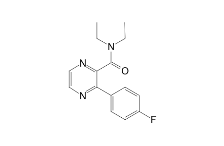 N,N-Diethyl-3-(4-fluorophenyl)pyrazine-2-carboxamide