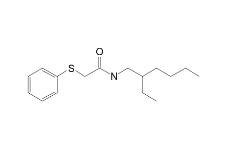 Acetamide, 2-phenylthio-N-2-ethylhexyl-