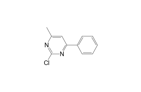 Pyrimidine, 2-chloro-4-methyl-6-phenyl-