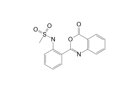 2'-(4-OXO-4H-3,1-BENZOXAZIN-2-YL)METHANESULFONANILIDE