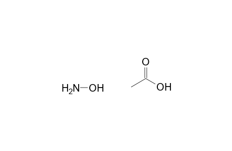 hydroxylamine, acetate(salt)