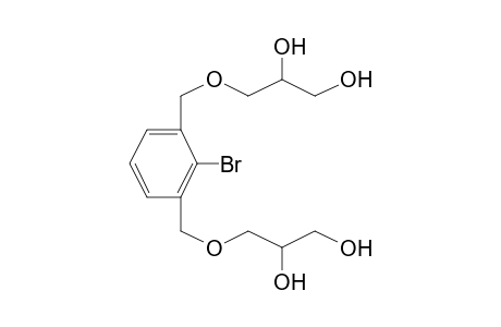 Benzene, 2-bromo-1,3-bis(4-hydroxy-2,6-dioxahexyl)-