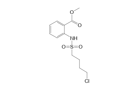 N-[(4-CHLOROBUTYL)SULFONYL]ANTHRANILIC ACID, METHYL ESTER